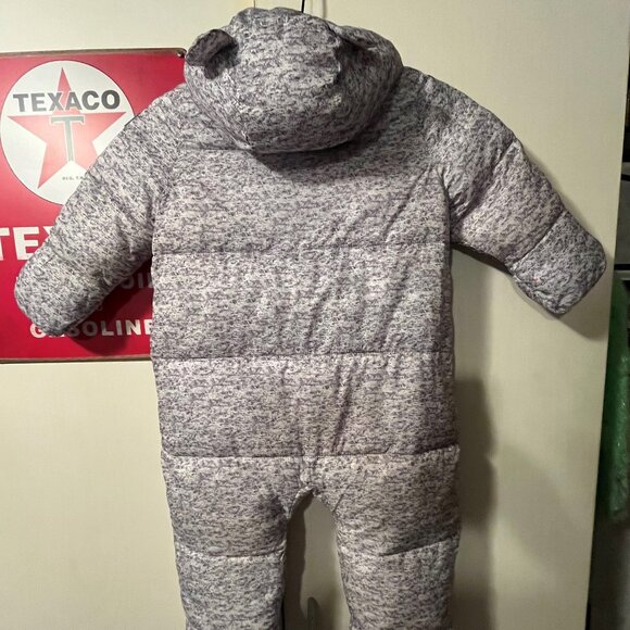 GAP Kids Gray Puffer Jacket - Picture 4 of 4